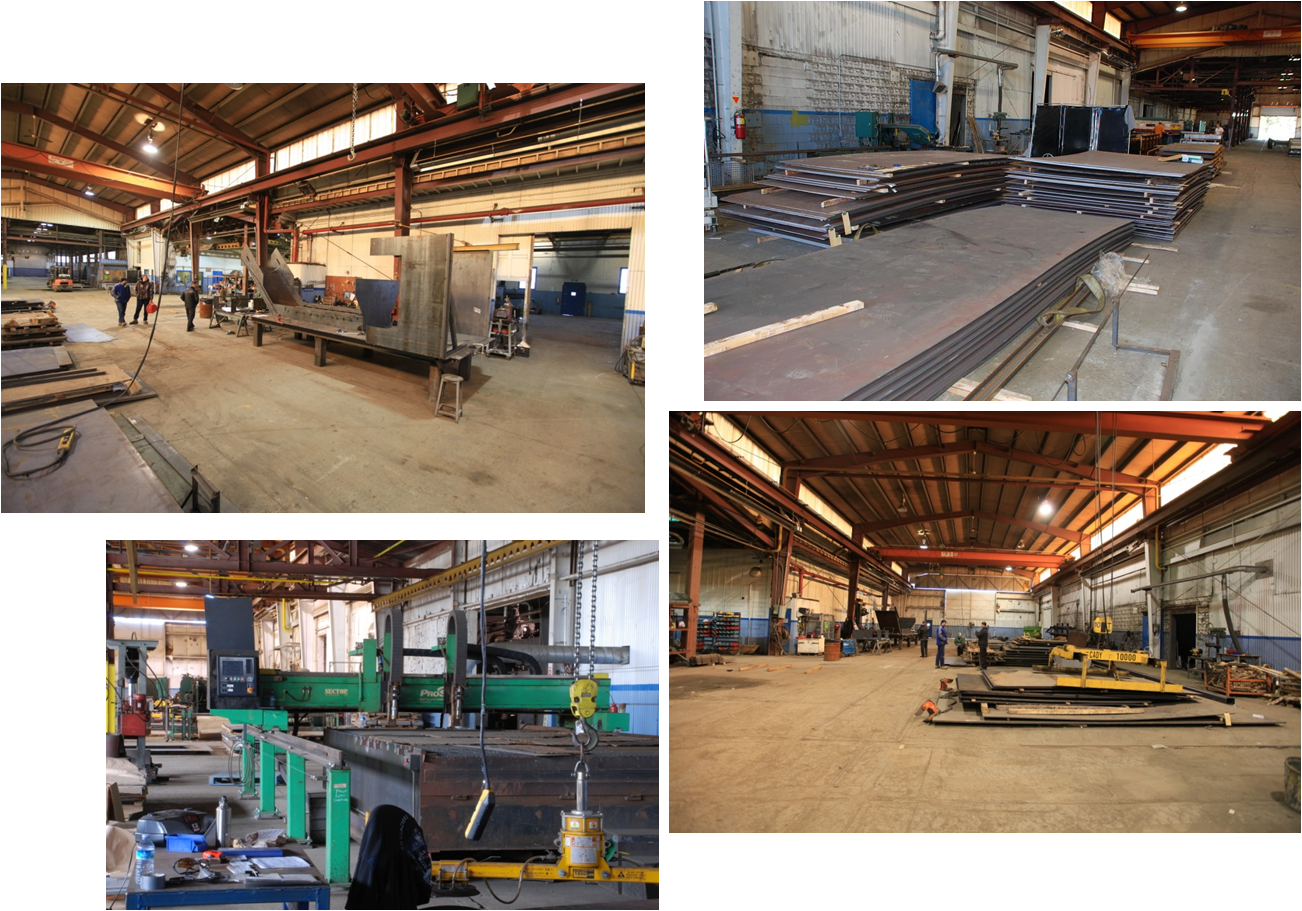 four picture inside our niagara workshop